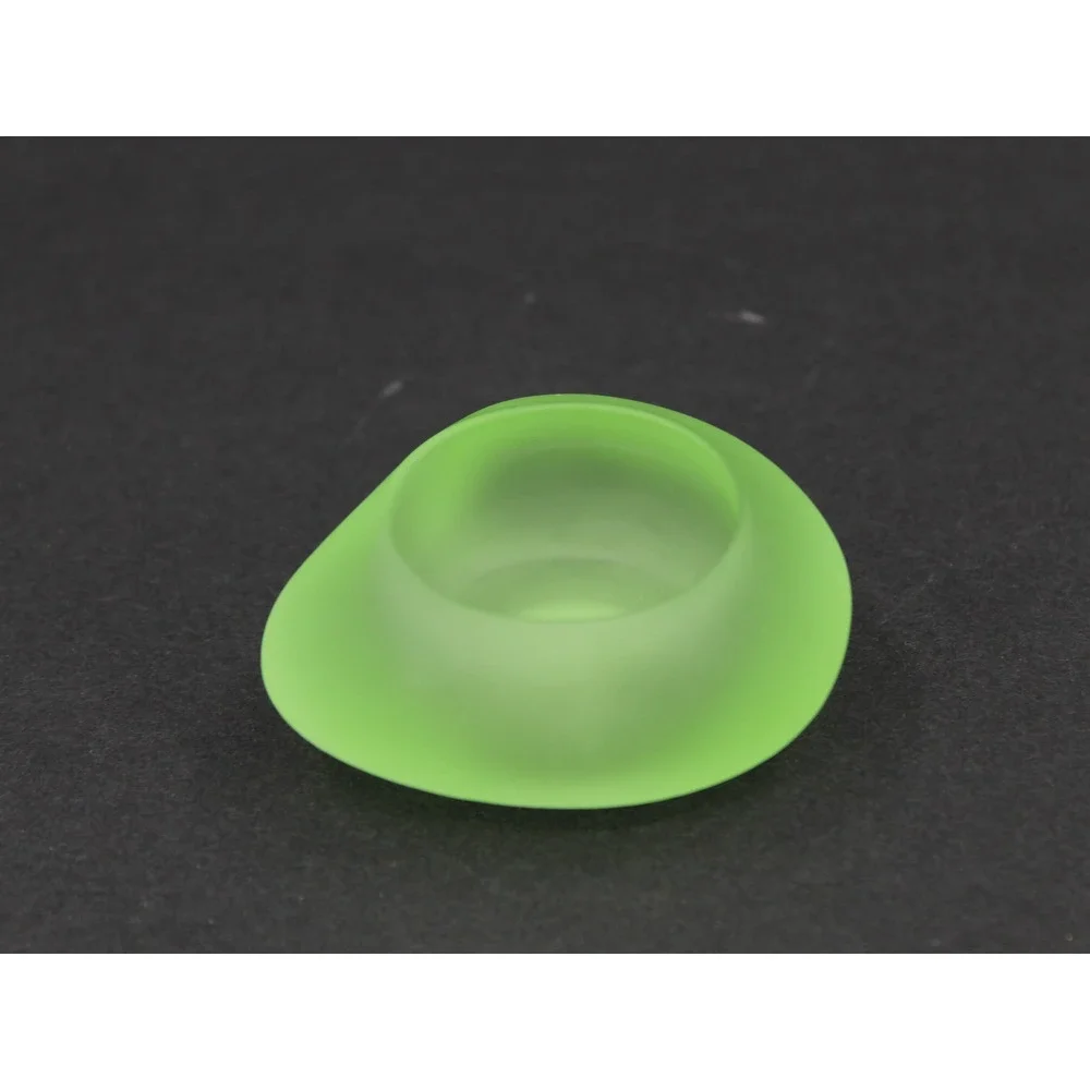 PartyLite Frosted Green Glass Votive Tealight Candle Holder - Picture 4 of 9
